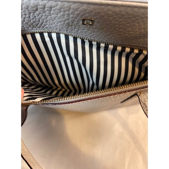 Authentic Kate Spade NY Southport Avenue Cameron Gray Leather Handbag - Picture 11 of 12
